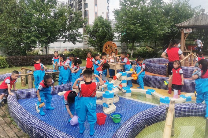 幼兒園沙水玩具讓幼兒玩出創意、玩出價值