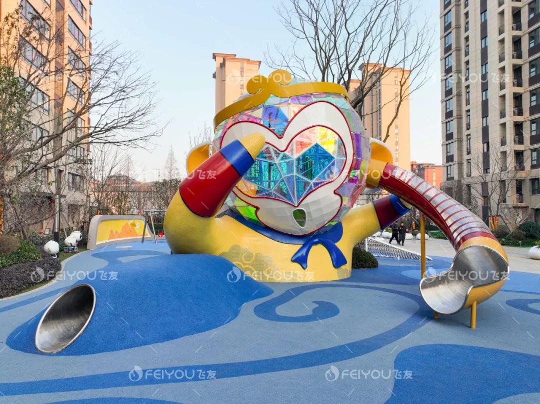 飛友社區(qū)公園︱揚州金地華著花園：英雄西游之齊天大圣